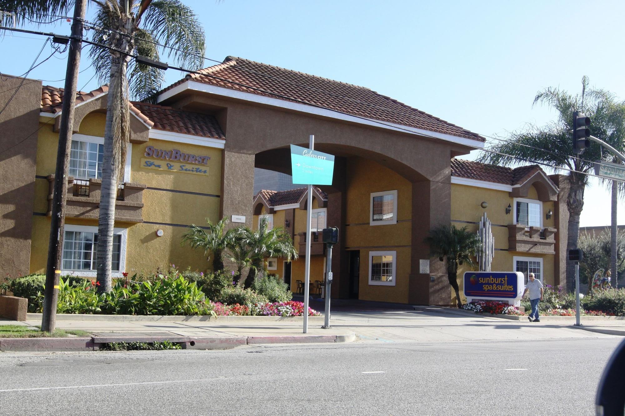 لوس أنجلوس Sunburst Spa & Suites Motel المظهر الخارجي الصورة
